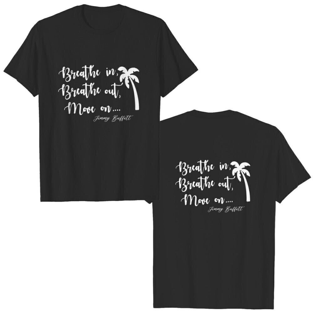 Jimmy Buffett 2 Sided Retro Music Fan Tee T-Shirt
